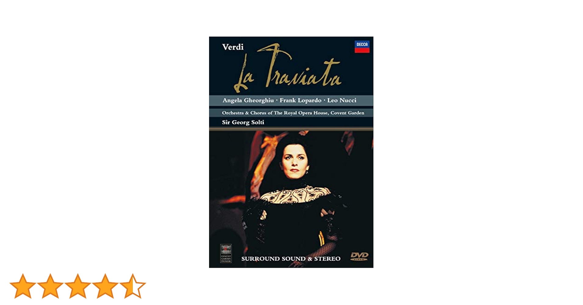 Amazon.co.jp: Verdi: La Traviata [DVD] [Import] : Verdi: DVD